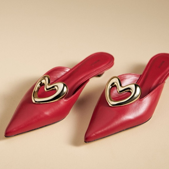 Maeve Heart Mules - Picture 1 of 6